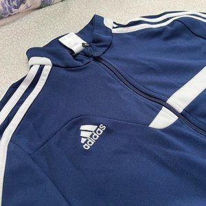 Adidas Climacool Navy Blue Track Jacket (Women - Large)